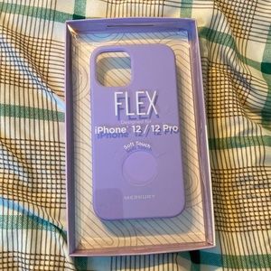MERKURY soft touch lavender iPhone silicone case